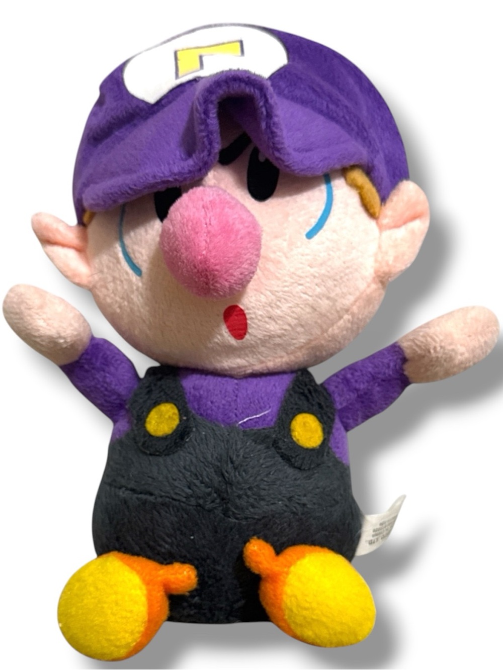 Super Mario Bros Baby Waluigi 6” Plush Toy Doll Stuffed Animal Nintendo Fan